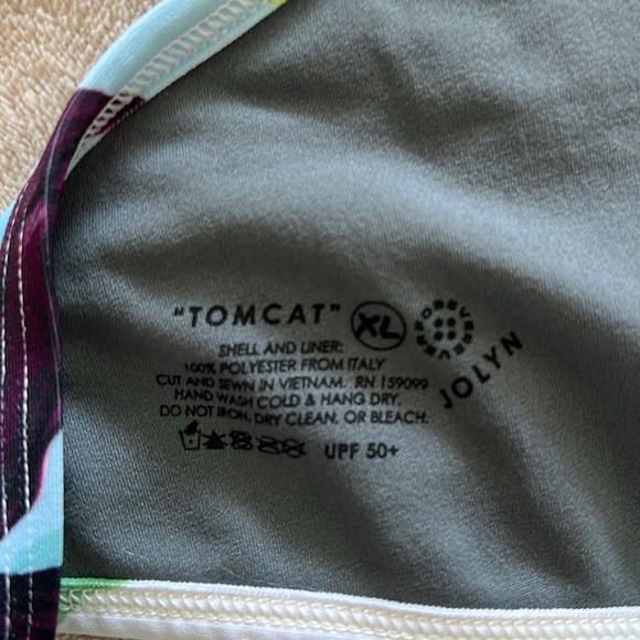Jolyn “tomcat” bikini top. Size X- large. - Picture 3 of 3